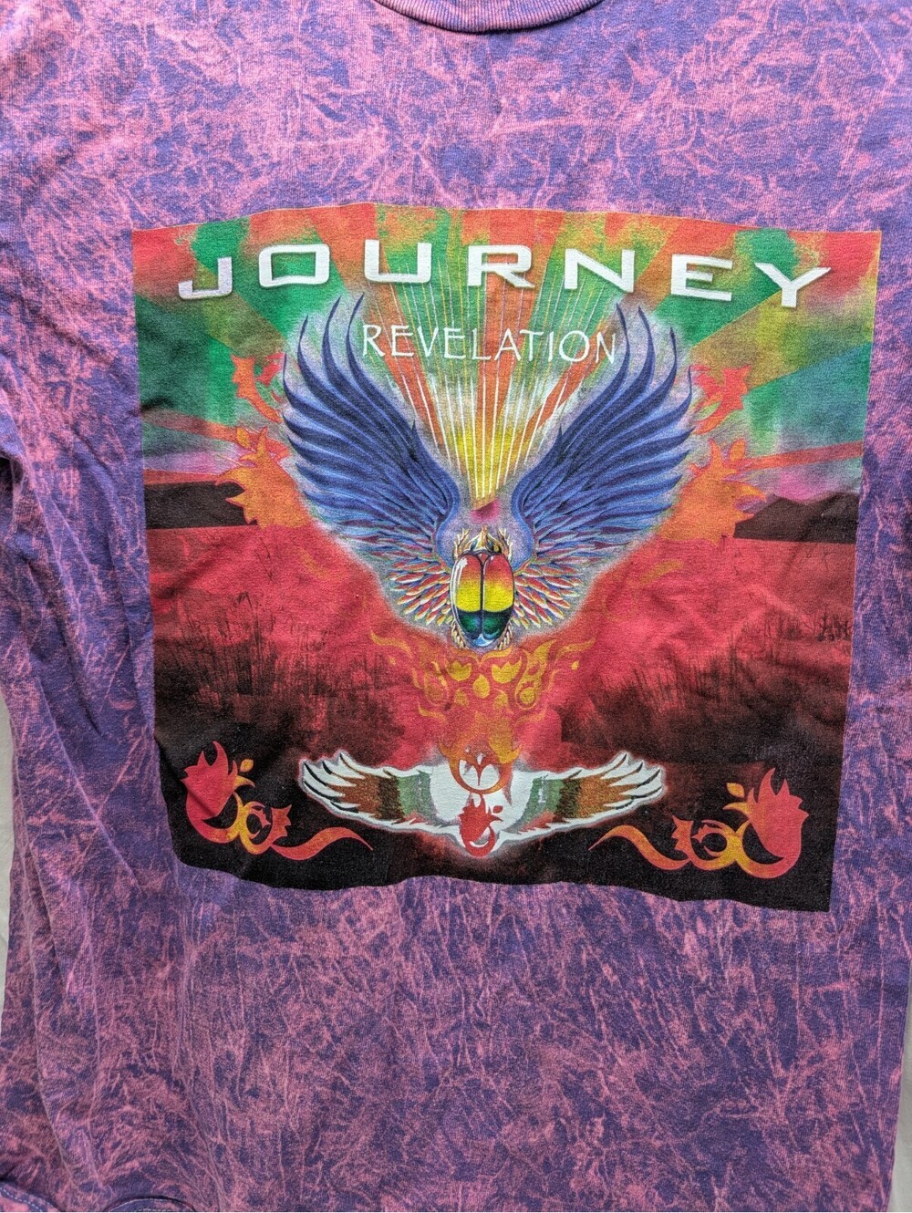 Vintage Style Journey Revelation Tour tye dye T-Shirt Size medium - Picture 3 of 6